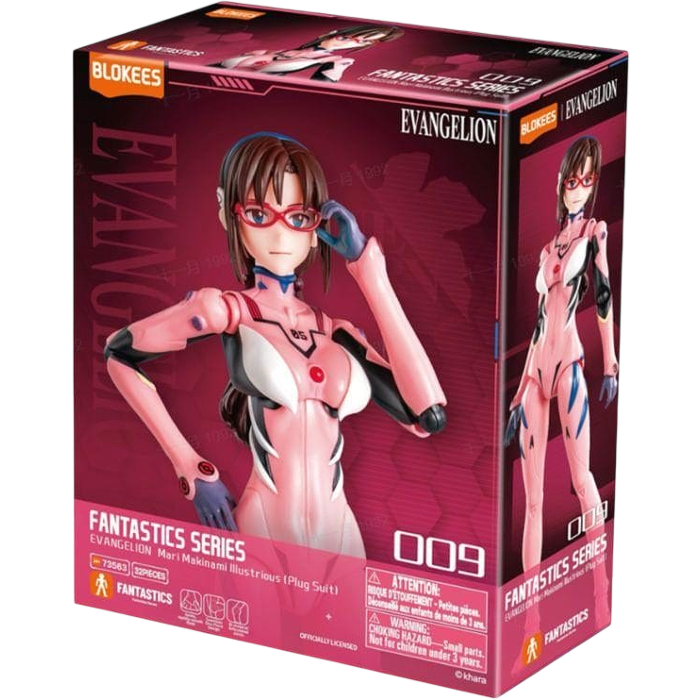 Blokees Model Kit - Evangelion Fantastics Series - Mari Makinami (Plug Suit)