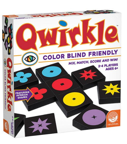 Qwirkle Colour Blind Friendly Edition - Good Games
