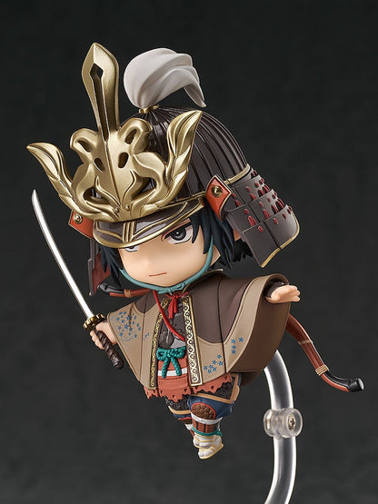 Nendoroid Genichiro with lightning bow and alternate intense expression
