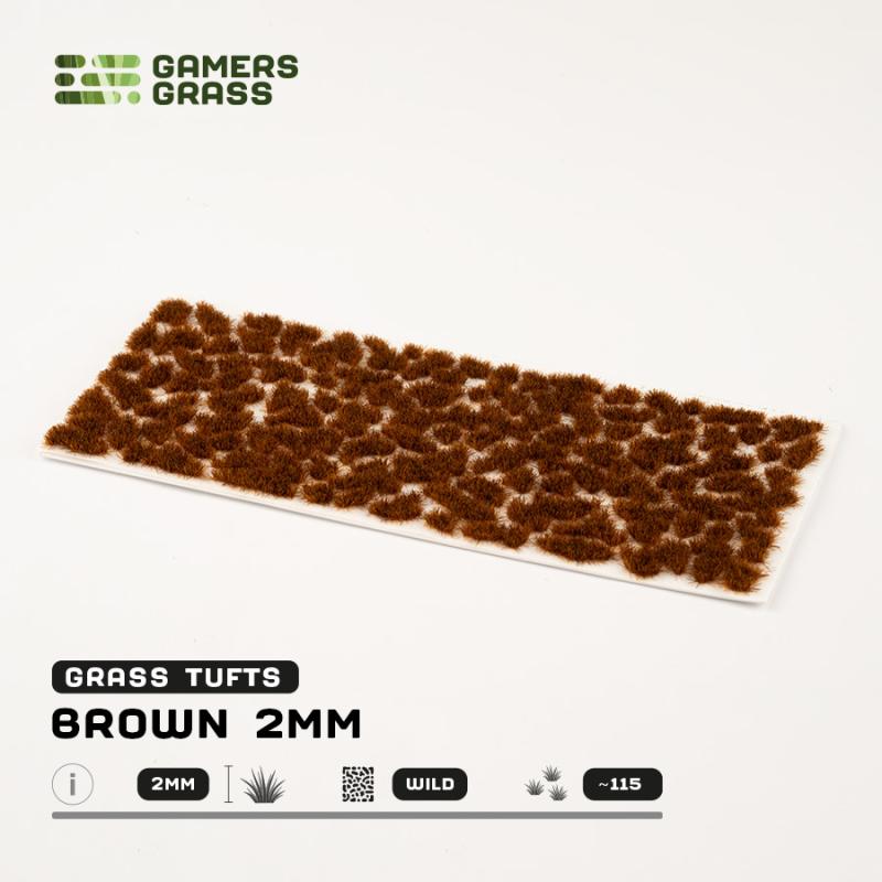 Gamers Grass Brown 2mm Wild - Good Games