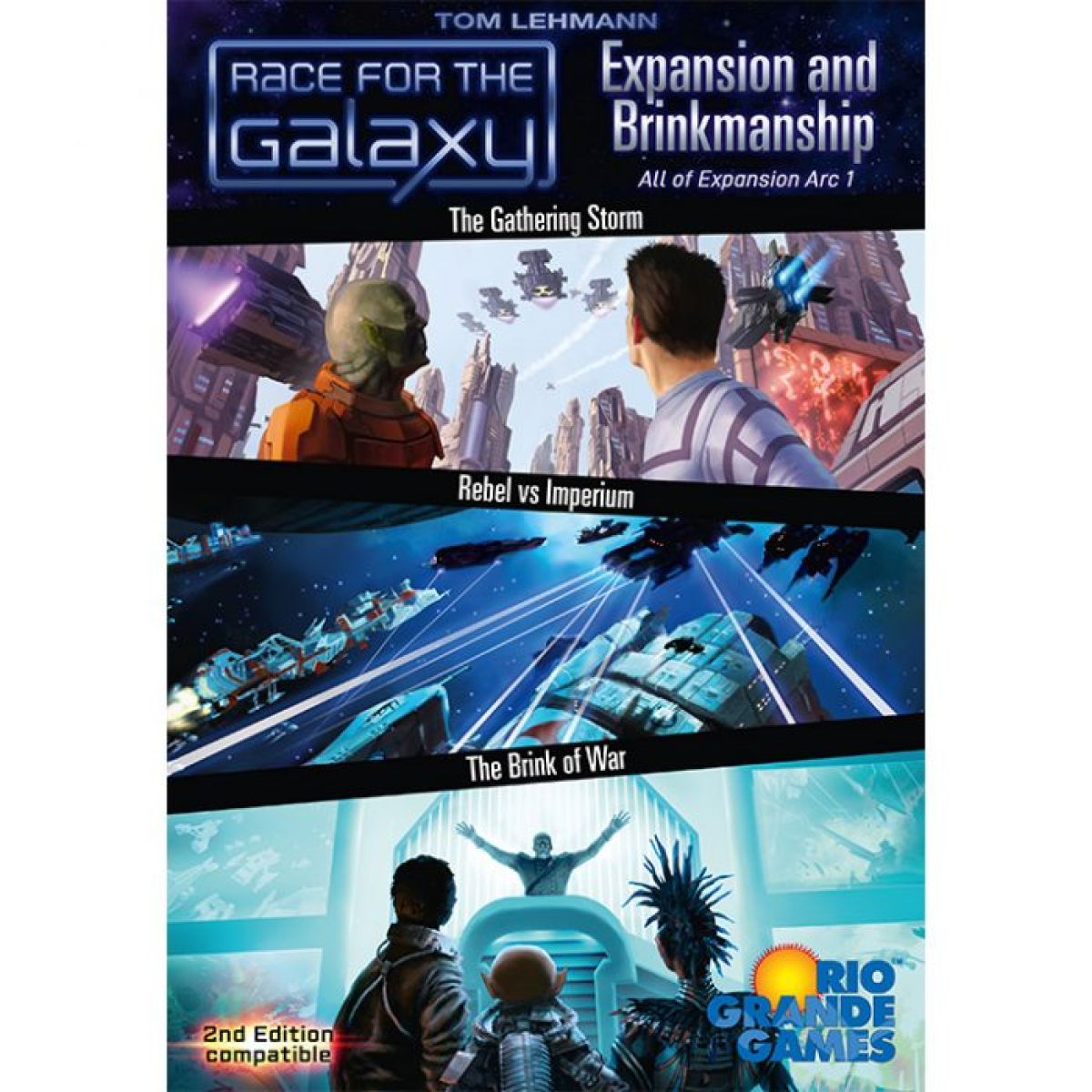 Race for the Galaxy - Expansion and Brinkmanship Arc 1 - Good Games