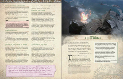 A burning longship in an icy, rocky sea with another ship in the distance, introducing "Into the Unknown"
