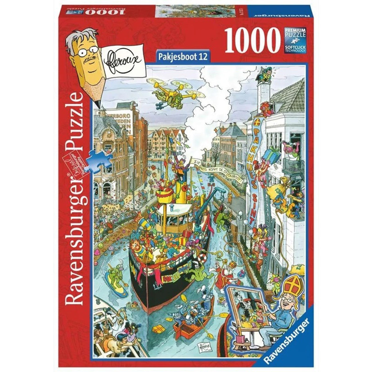 Ravensburger - Pakjesboot 12 1000 Piece Jigsaw - Good Games