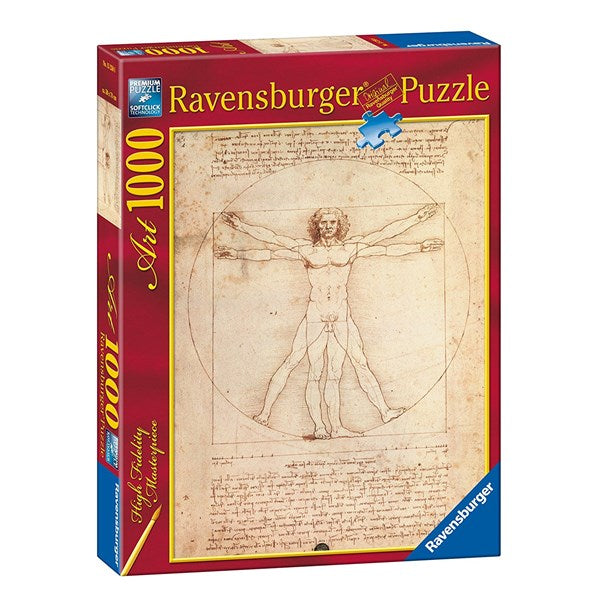 Ravensburger - Leonardo da Vinci Uomo Vitruviano 1000 Piece Jigsaw - Good Games