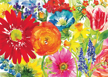 Ravensburger - Abundant Blooms Puzzle 1000 Pieces