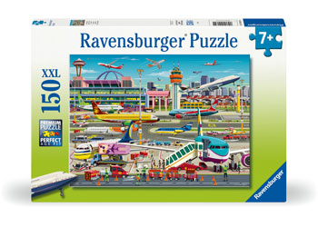 Ravensburger - Airport Central Puzzle 100 Pieces