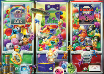 Ravensburger - Animals Aliens and Ninjas Puzzle 1000 Pieces