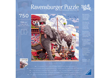 Ravensburger - Art&Soul: Around the World in 80 Days 750 Piece
