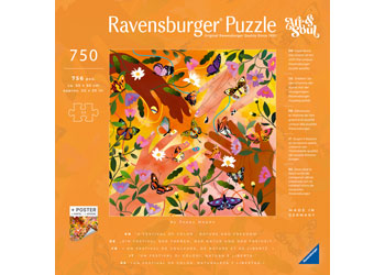 Ravensburger - Art & Soul: Flower Festival Puzzle 750 Pieces