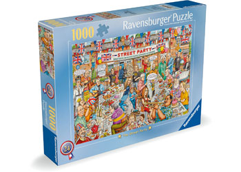 Ravensburger - Best of British: The Street Party 1000 Pieces