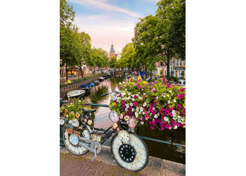 Ravensburger - Bicycle and Flowers in Amsterdam 1000 Pieces
