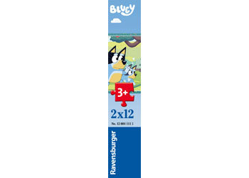 Ravensburger - Bluey Family Time Puzzle 2x12 Pieces