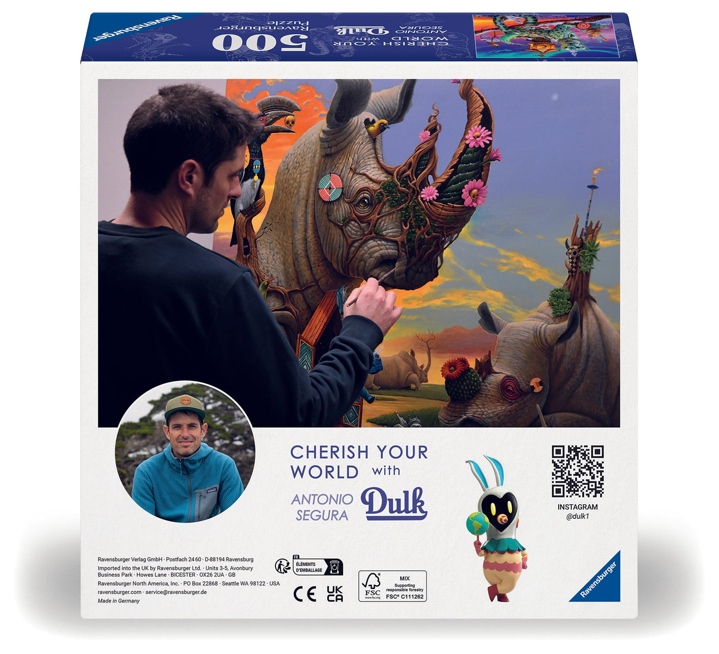 Ravensburger - Boreal Cherish Your World Puzzle 500 Pieces