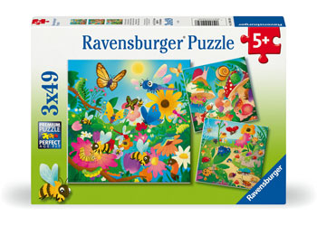 Ravensburger - Bugs Bugs Bugs Puzzle 3x49 Pieces