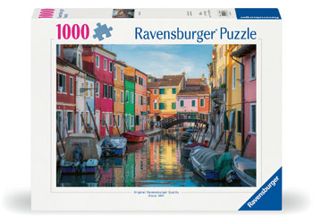Ravensburger - Burano Italy Puzzle 1000 Pieces