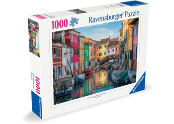 Ravensburger - Burano Italy Puzzle 1000 Pieces