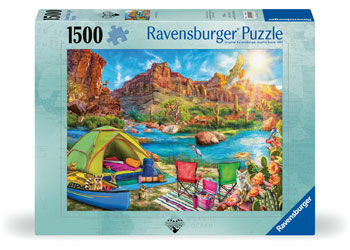 Ravensburger - Canyon Camping Puzzle 1500 Pieces