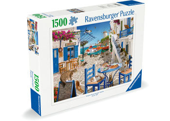 Ravensburger - Cats of Mykonos Puzzle 1500 Pieces