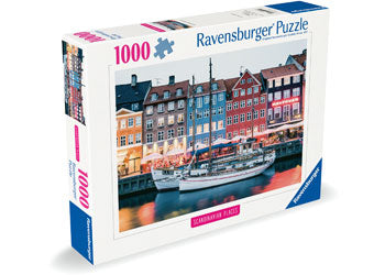 Ravensburger - Copenhagen Denmark Puzzle 1000 Pieces