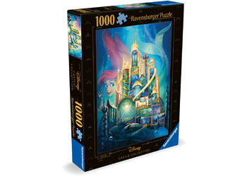 Ravensburger - Disney Castle Ariel Puzzle 1000 Pieces