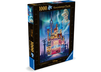 Ravensburger - Disney Castle Cinderella Puzzle 1000 Pieces