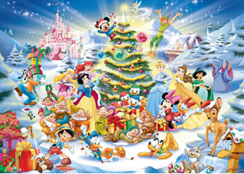 Ravensburger - Disney Christmas Eve Puzzle 1000 Pieces