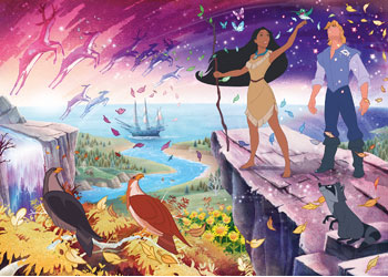 Ravensburger - Disney Moments 1993 Pocahontas Puzzle 1000 Pieces