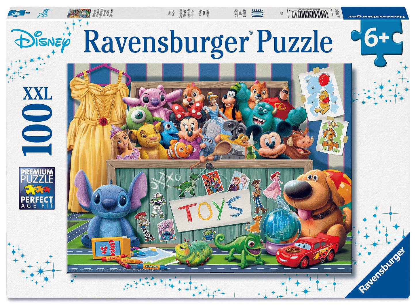Ravensburger - Disney Pixar Multicharacter Puzzle 100 Pieces