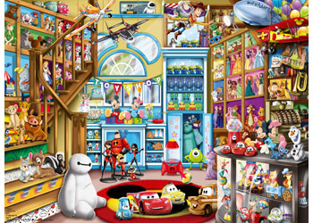 Ravensburger - Disney Stamps & Toys Puzzle 2x500 Pieces