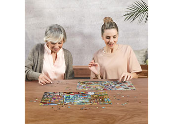 Ravensburger - Disney Stamps & Toys Puzzle 2x500 Pieces