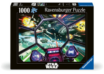 Ravensburger - Disney Star Wars TIE Fighter Cockpit Puzzle 1000 Pieces