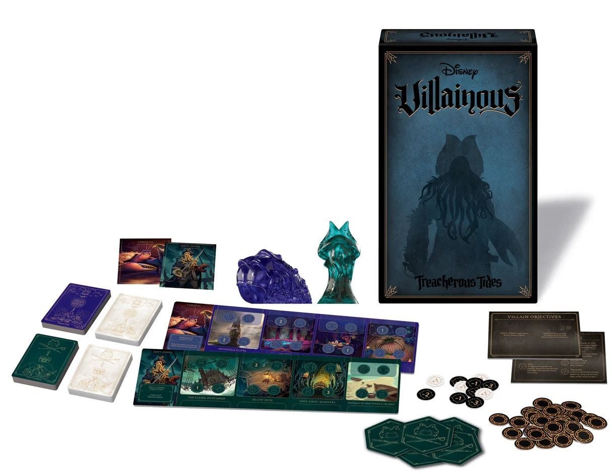 Ravensburger - Disney Villainous Exp 8 Treacherous Tides