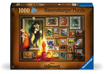 Ravensburger - Disney Villainous Scar Puzzle 1000 Pieces