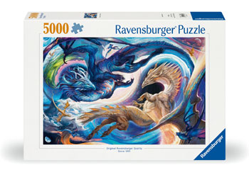 Ravensburger - Dragon Fire And Ice Puzzle 5000 Pieces