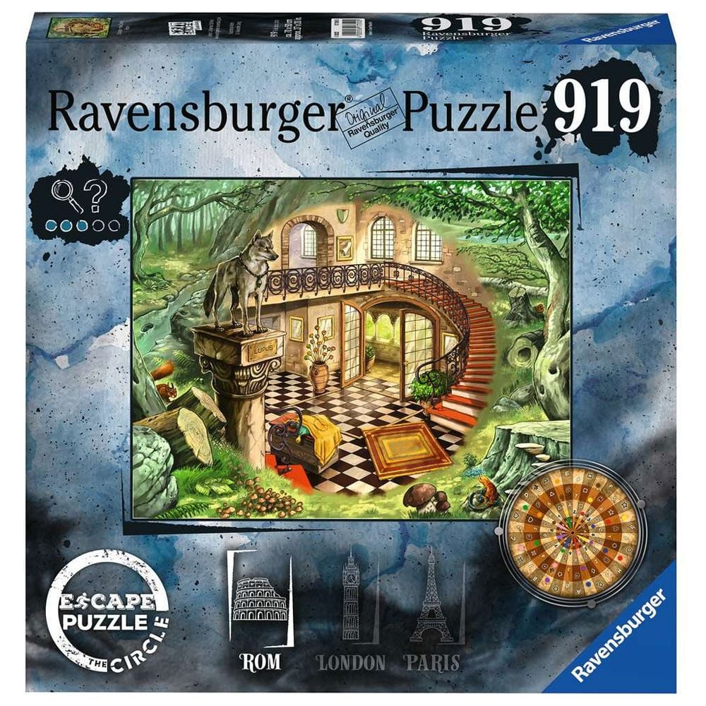 Ravensburger - ESCAPE - the Circle - Rom 919 Piece Jigsaw - Good Games