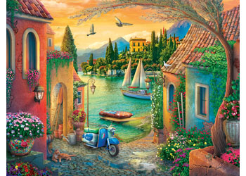 Ravensburger - European Villa Views Art&Soul Puzzle 750 Pieces