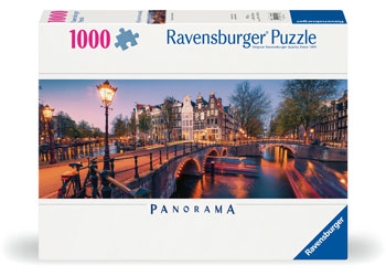Ravensburger - Evening in Amsterdam Puzzle 1000 Pieces