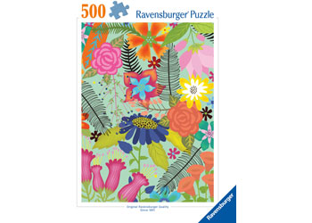 Ravensburger - Flower Jungle Puzzle 500 Pieces