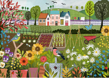 Ravensburger - Garden Allotment Puzzle 1000 Pieces