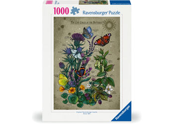 Ravensburger - Lifecircle Butterfly Puzzle 1000 Pieces