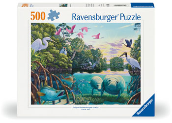 Ravensburger - Manatee Moments Puzzle 500 Pieces