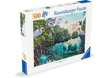 Ravensburger - Manatee Moments Puzzle 500 Pieces