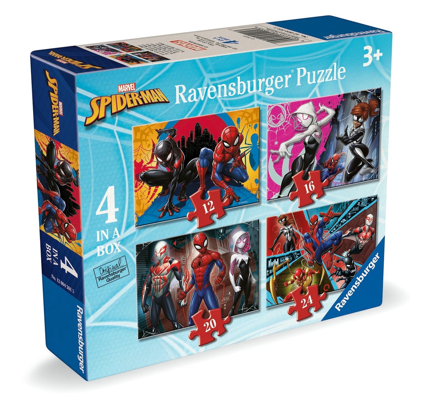Ravensburger - Marvel Spider-Man Puzzle 12/16/20/24 Pieces