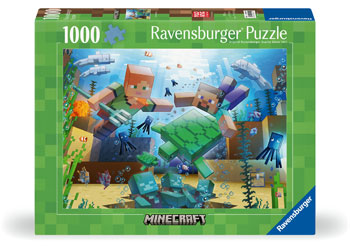 Ravensburger - Minecraft Mosaic Puzzle 1000 Pieces
