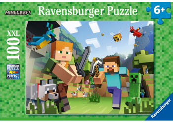 Ravensburger - Minecraft WT Puzzle 100 Pieces