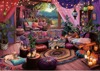 Ravensburger - My Haven No 12 Boho Retreat Puzzle 1000 Pieces