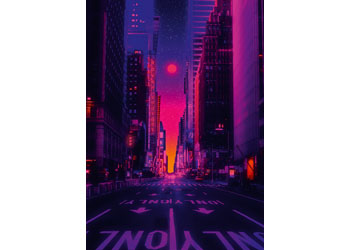 Ravensburger - New York in Neon Puzzle 1000 Pieces