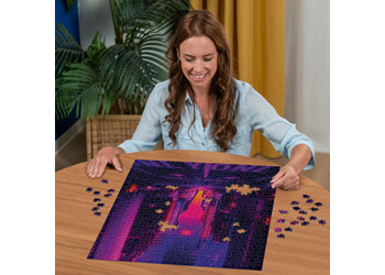 Ravensburger - New York in Neon Puzzle 1000 Pieces