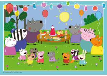Ravensburger - Peppa Pig Puzzle 2x24 Pieces