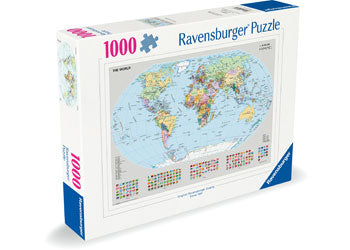 Ravensburger - Political World Map Puzzle 1000 Pieces